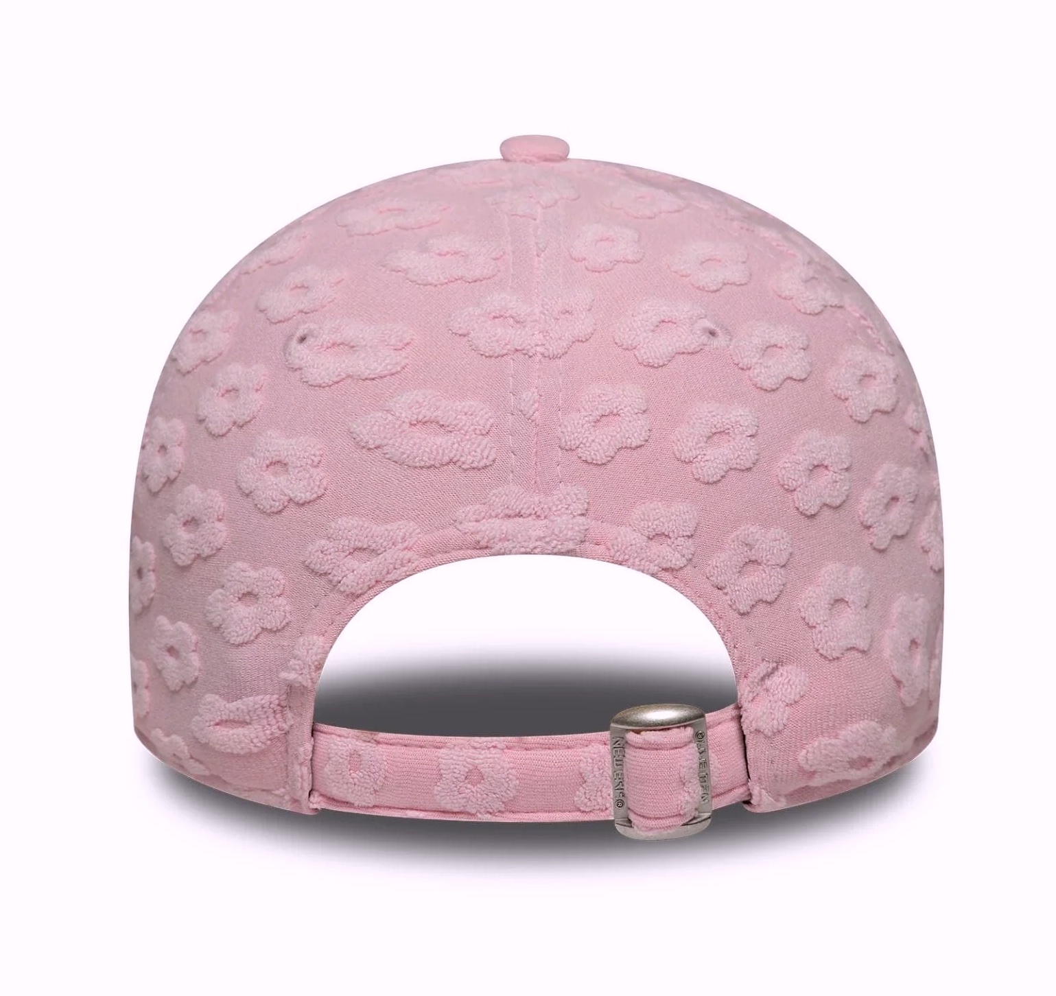 New Era Pastellrosa LA Dodgers Damen MLB Floral 9FORTY Verstellbare Cap - Frottee Blumen Rosa