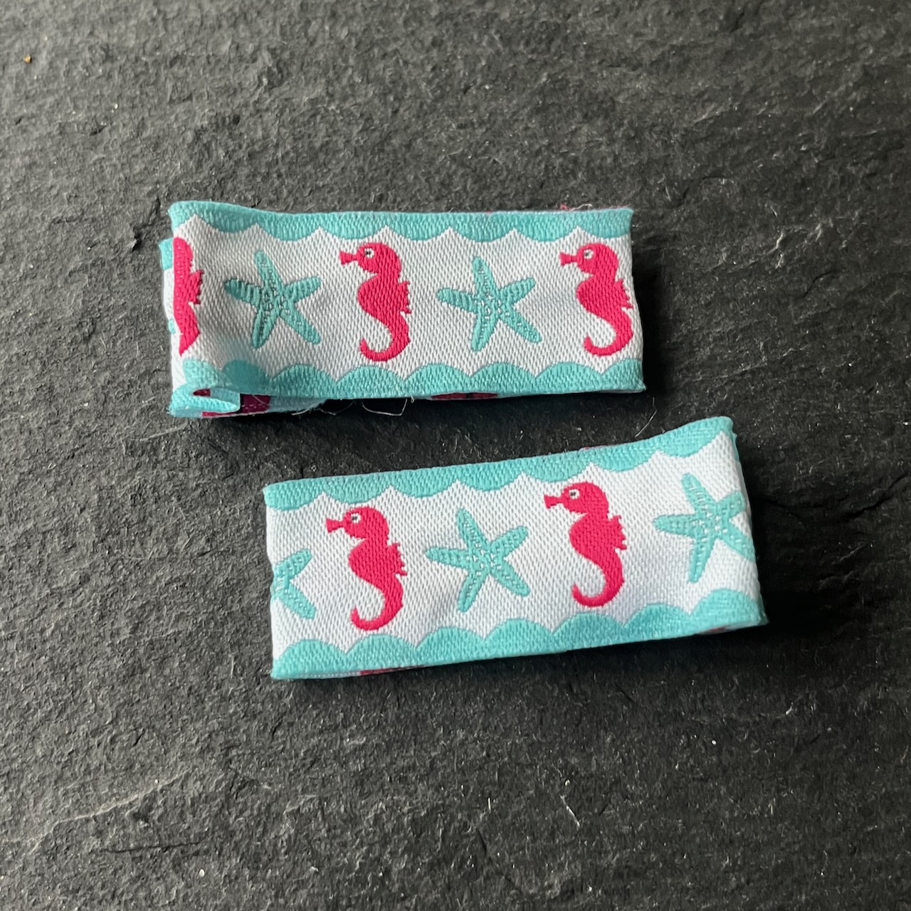 Wowzers Designer Clips - Seepferd Hellblau - 1 Paar Wowzers Designer Clips - Seepferd Hellblau - 1 Paar