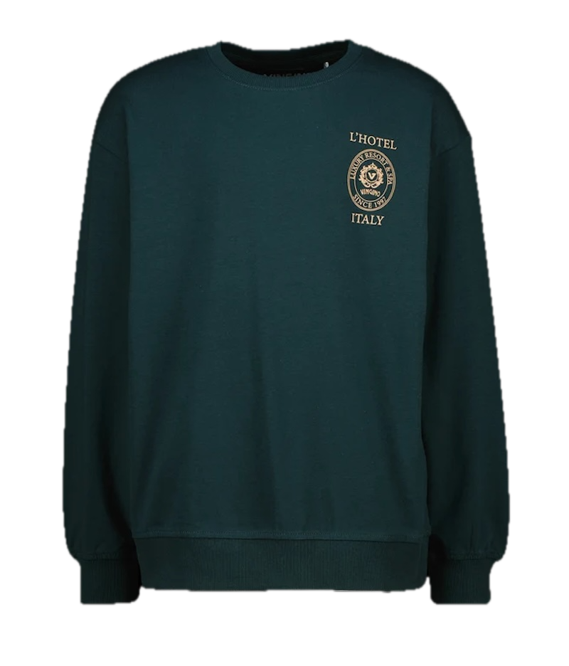 Vingino Jungen Pyjama Welegan in Scarab Green – Baumwoll-Schlafanzug mit Stretch