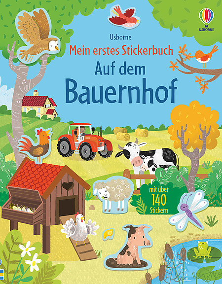 Usborne Mein erstes Stickerbuch - Auf dem Bauernhof