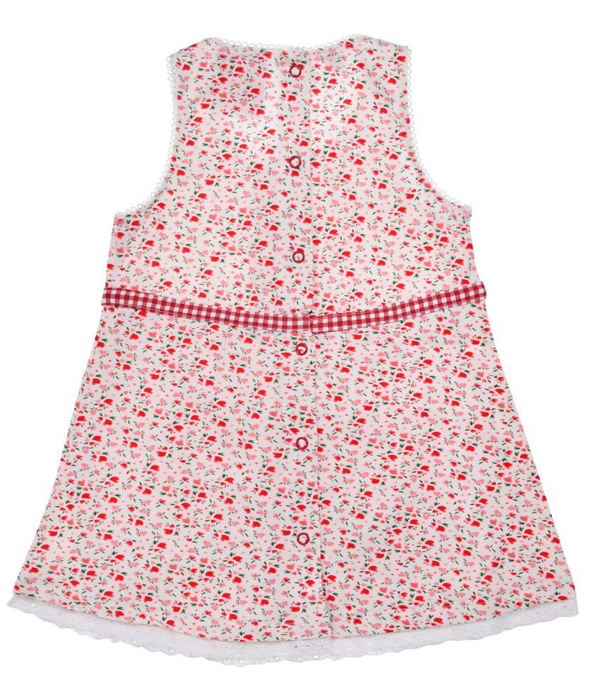 Bondi Baby Dirndl Kleid Rehkitz mit Herzen Allover