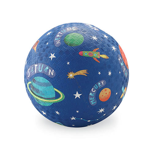 382130-4gI2Ifor7Kl6kW Crocodile Creek Spielzeug Ball Groß 18 cm - Natur - Space - Planeten Weltaal