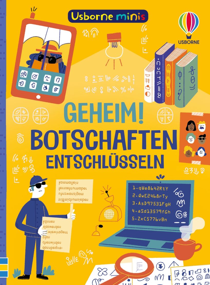 Usborne Minis - Geheim! Botschaften entschlüsseln