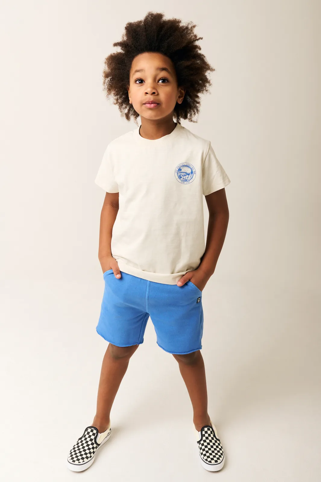 Tumble N Dry Jog Short Fresno in Classic Blue