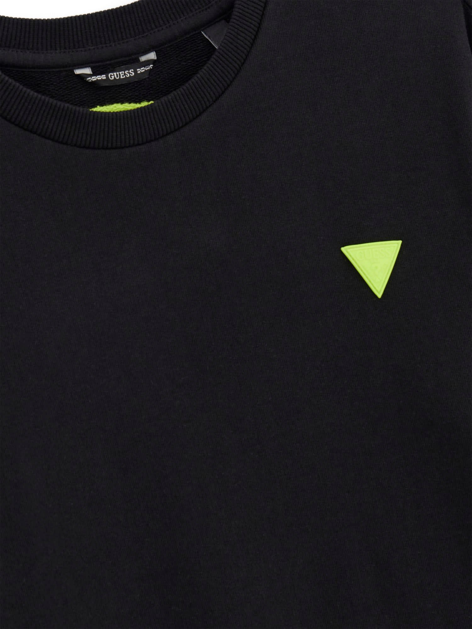Guess Sweatshirt in Schwarz mit Neon Gelb - 81 Guess Sweatshirt in Schwarz mit Neon Gelb - 81