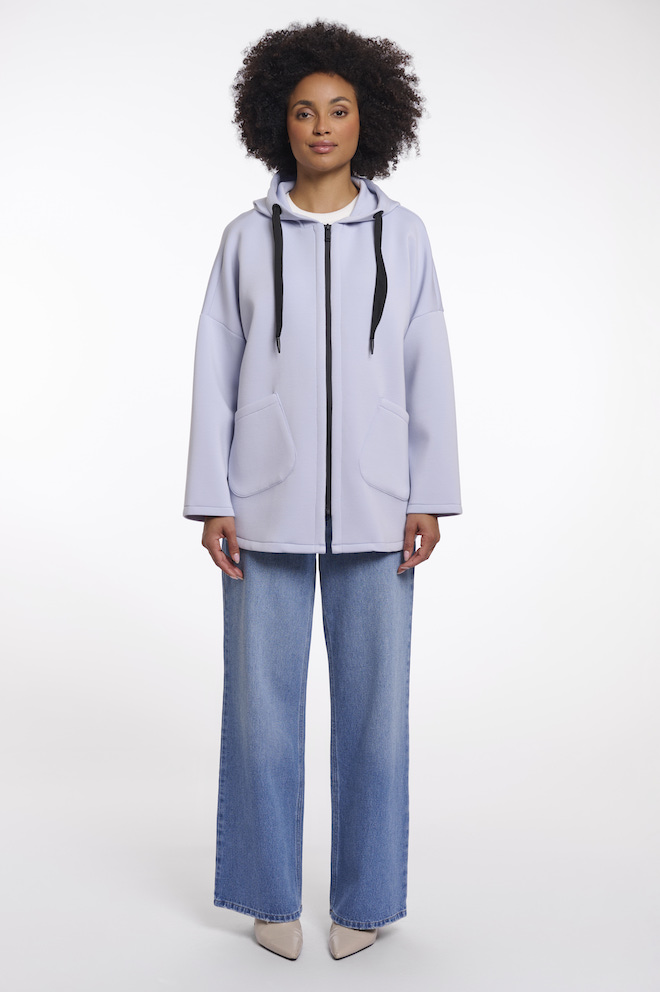 Rino & Pelle Bray Hooded Coat - Jacke mit Kapuze in Artic Blue - Eisblau Rino & Pelle Bray Hooded Coat - Jacke mit Kapuze in Artic Blue - Eisblau