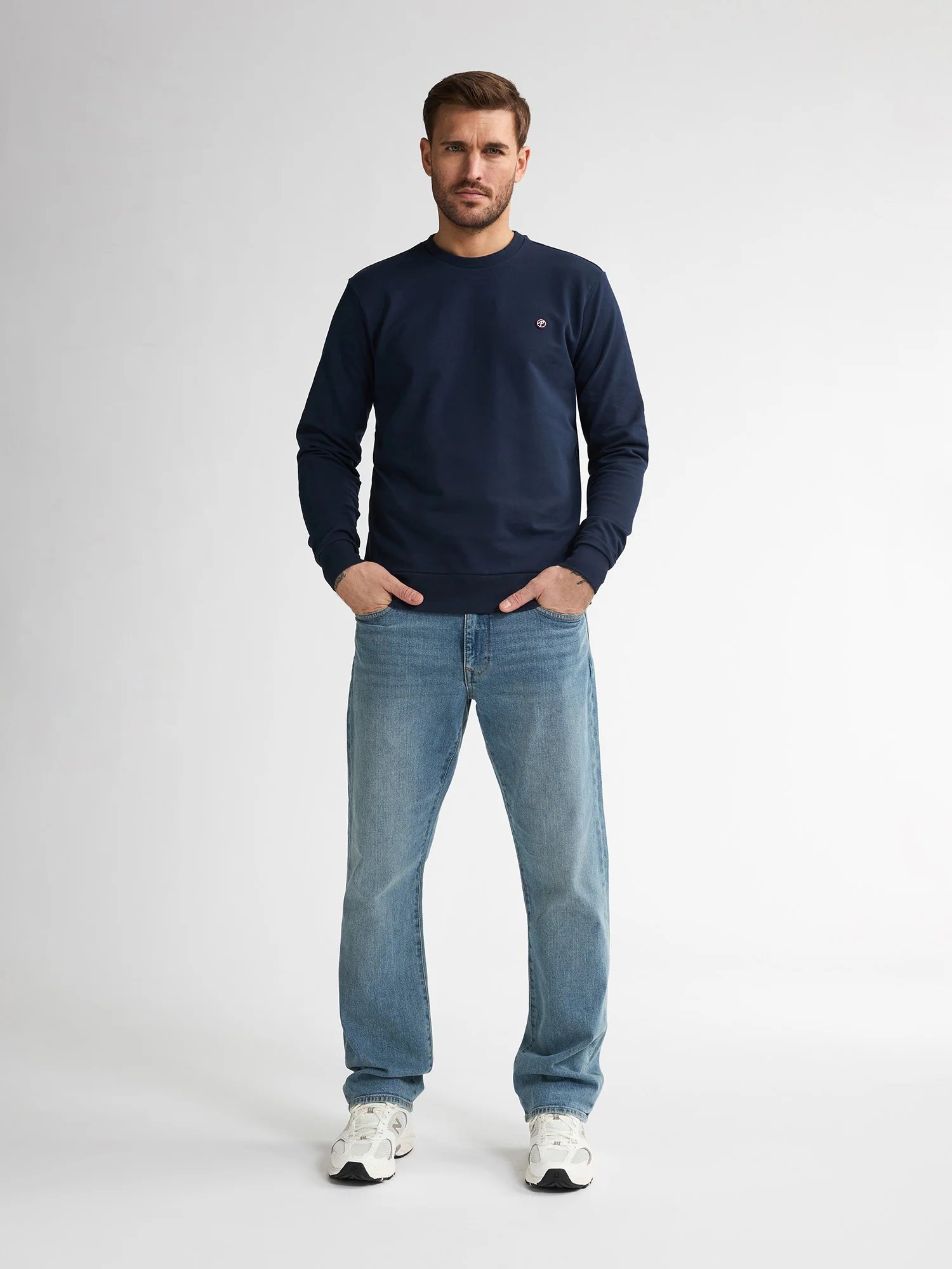 Petrol Industries LEWIS Loose Fit Wide Leg Jeans in Hellblau - Bleached Petrol Industries LEWIS Loose Fit Wide Leg Jeans in Hellblau - Bleached