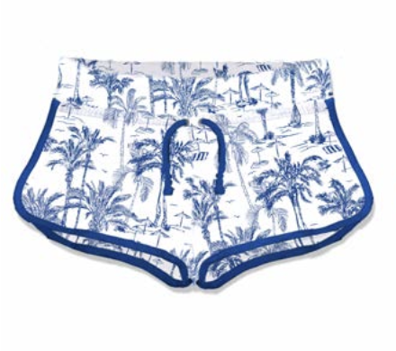 Saint Barth Badeshort Printed Lycra Short - Saint Beach