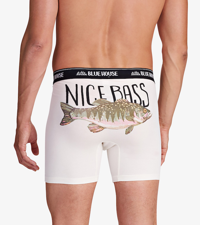 BXCFIFI046 Little Blue House Unterhose Jersey Boxer Short - Nice Bass