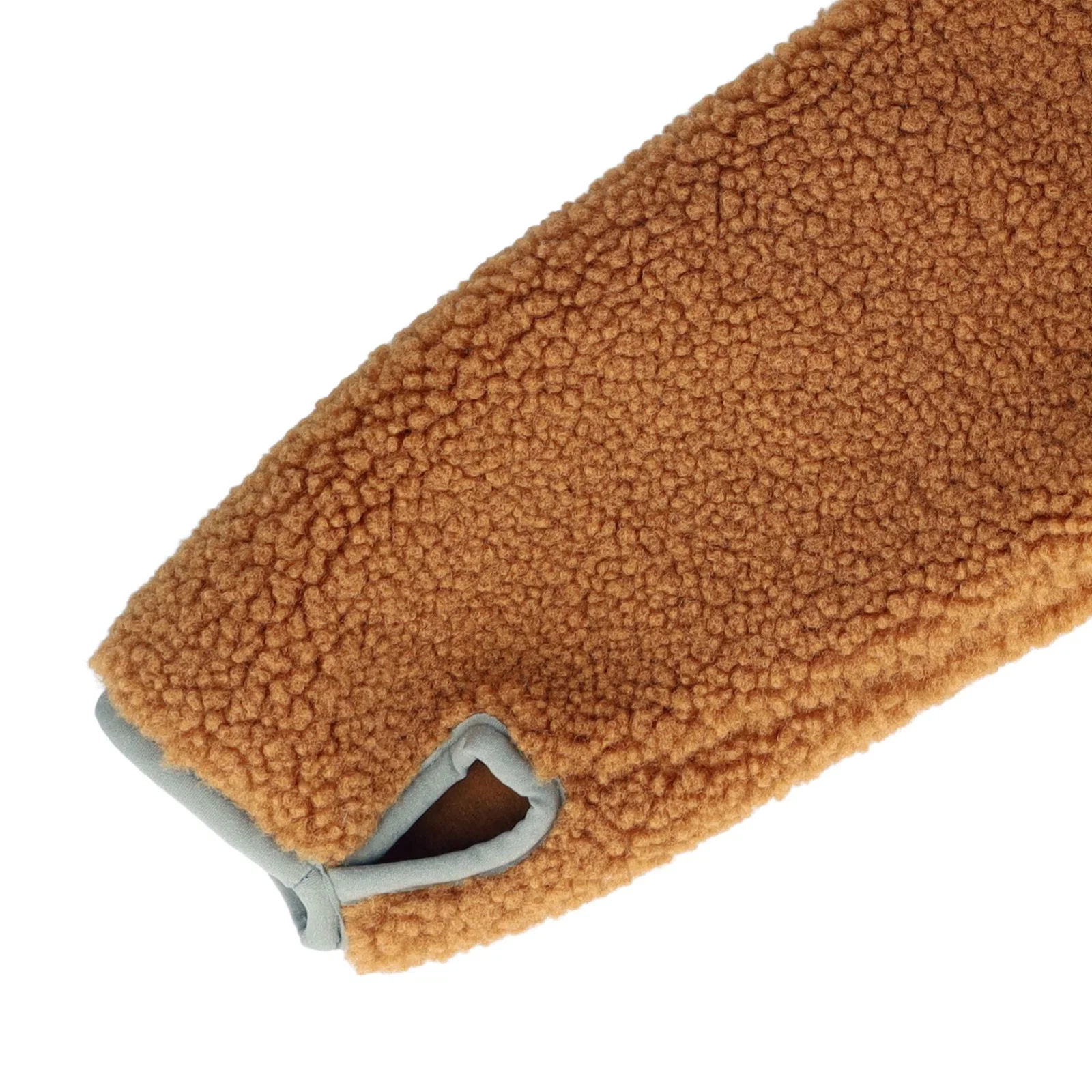 Maximo Kinder Teddy Sherpa Fleecejacke in Olivgrün, Creme und Cognac – Warme Colourblocking Jacke Maximo Kinder Teddy Sherpa Fleecejacke in Olivgrün, Creme und Cognac – Warme Colourblocking Jacke