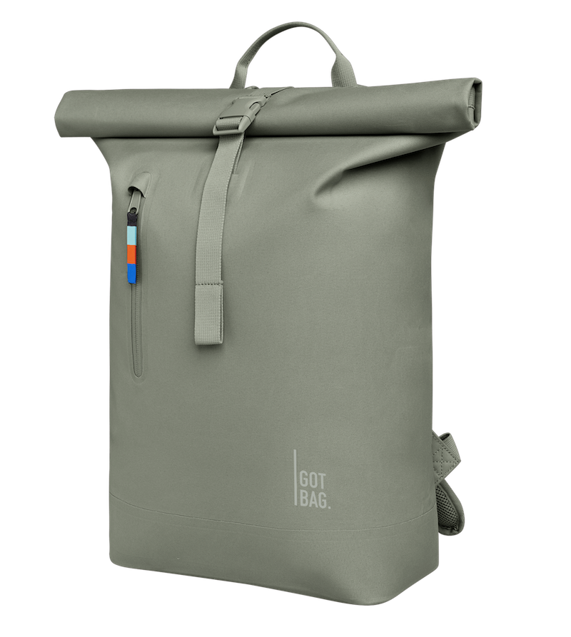 GOT BAG ROLLTOP LITE 2.0 BASS GREEN - Nachhaltiger Rucksack Pistazie Grün