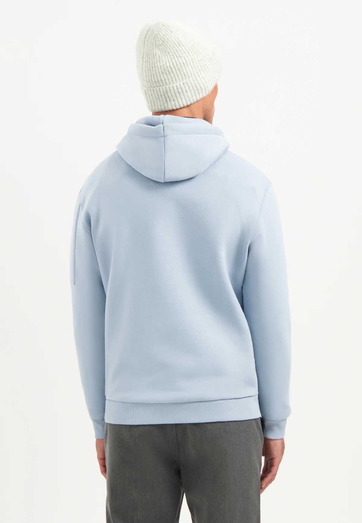 NO EXCESS Hoody in Dusty Blue/GrauBlau