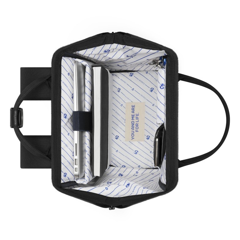 Cabaia Rucksack BERLIN Medium mit Laptop-Fach - Schwarz Cabaia Rucksack BERLIN Medium mit Laptop-Fach - Schwarz