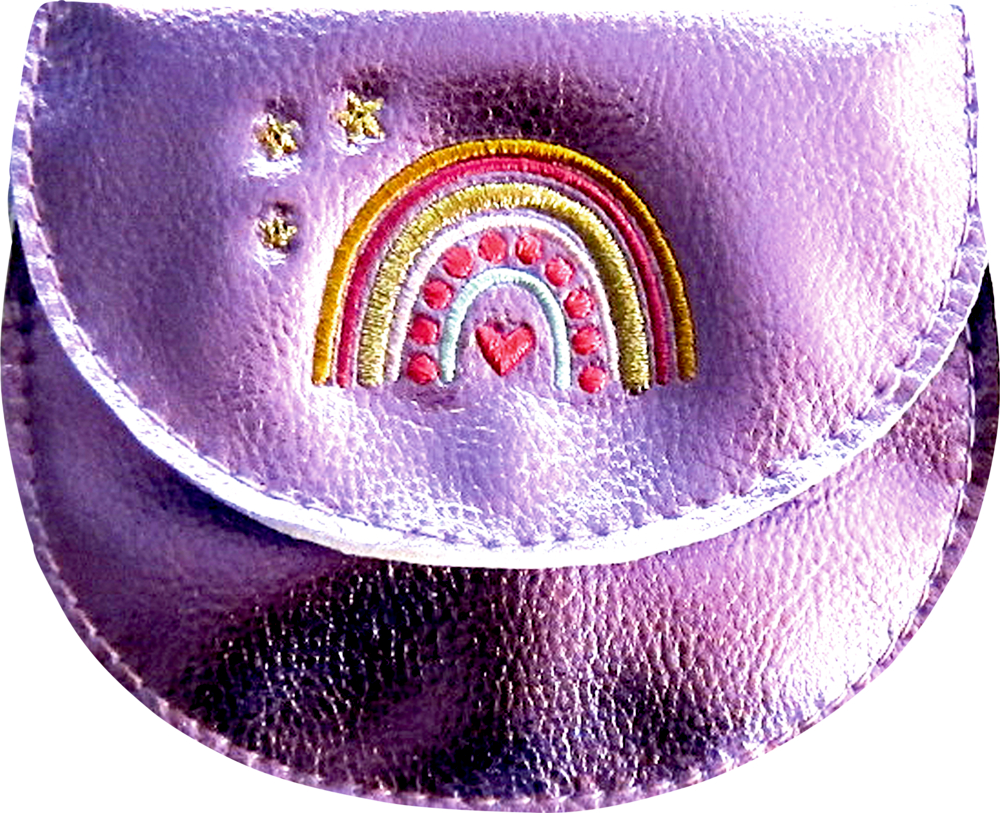 Prinzessin Lillifee Mini-Portmonee mit Reißverschluss Regenbogen - Wählen Sie von 3 Farben