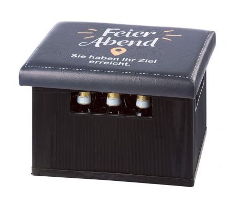 42970_SITZPOLSTER-FEIERABEND Gilde Sitzpolster für Bierkasten - Feierabend
