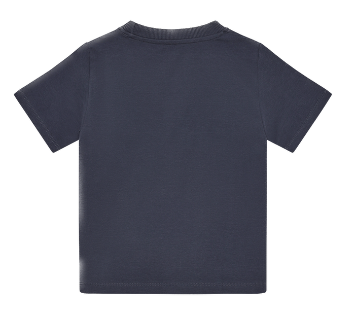 Minymo Kurzarm T-Shirt in Odyssey Grau mit Wendepailletten - Skull Minymo Kurzarm T-Shirt in Odyssey Grau mit Wendepailletten - Skull