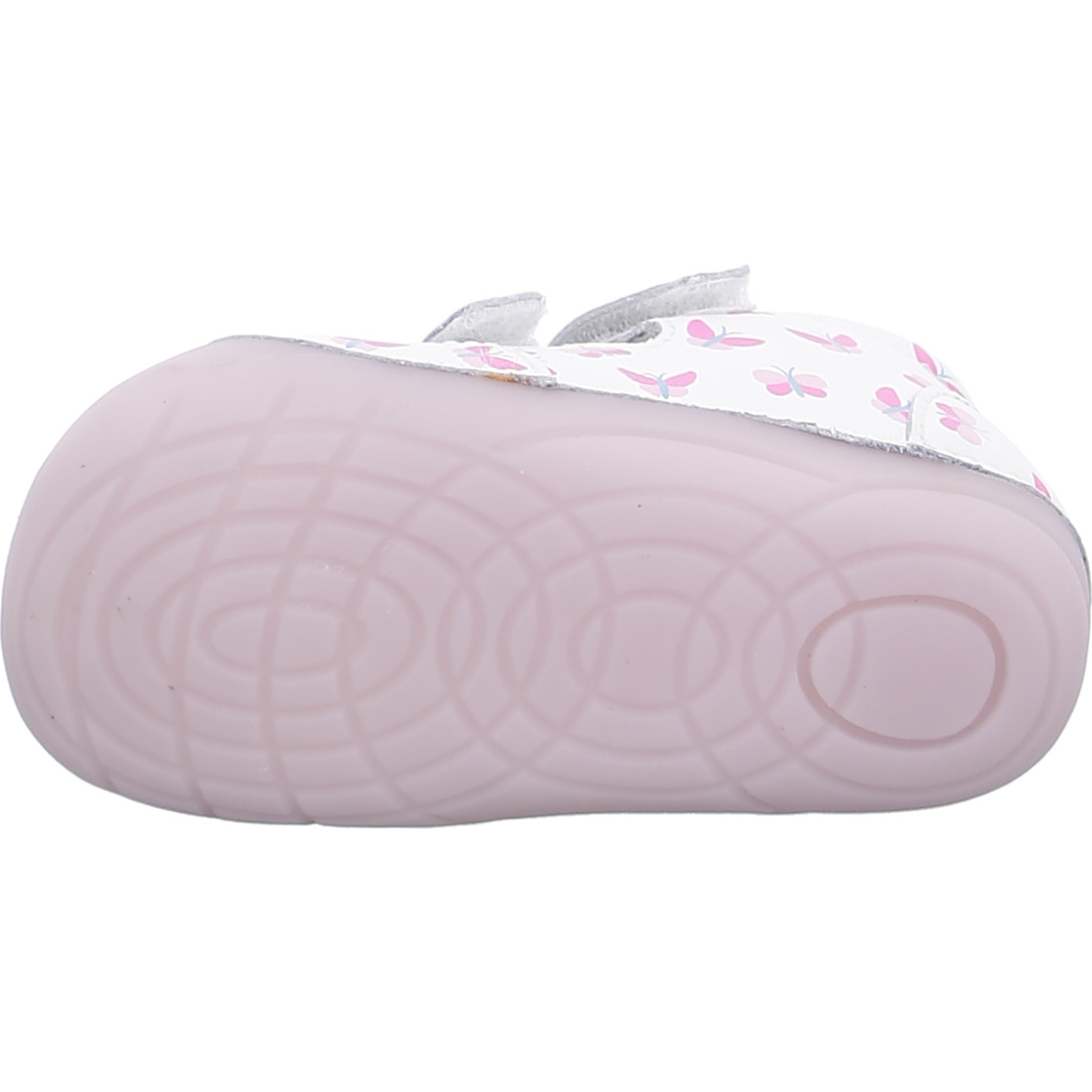 Lurchi Leder Lauflernschuhe FLOTTY mit Klett - Schmetterlinge