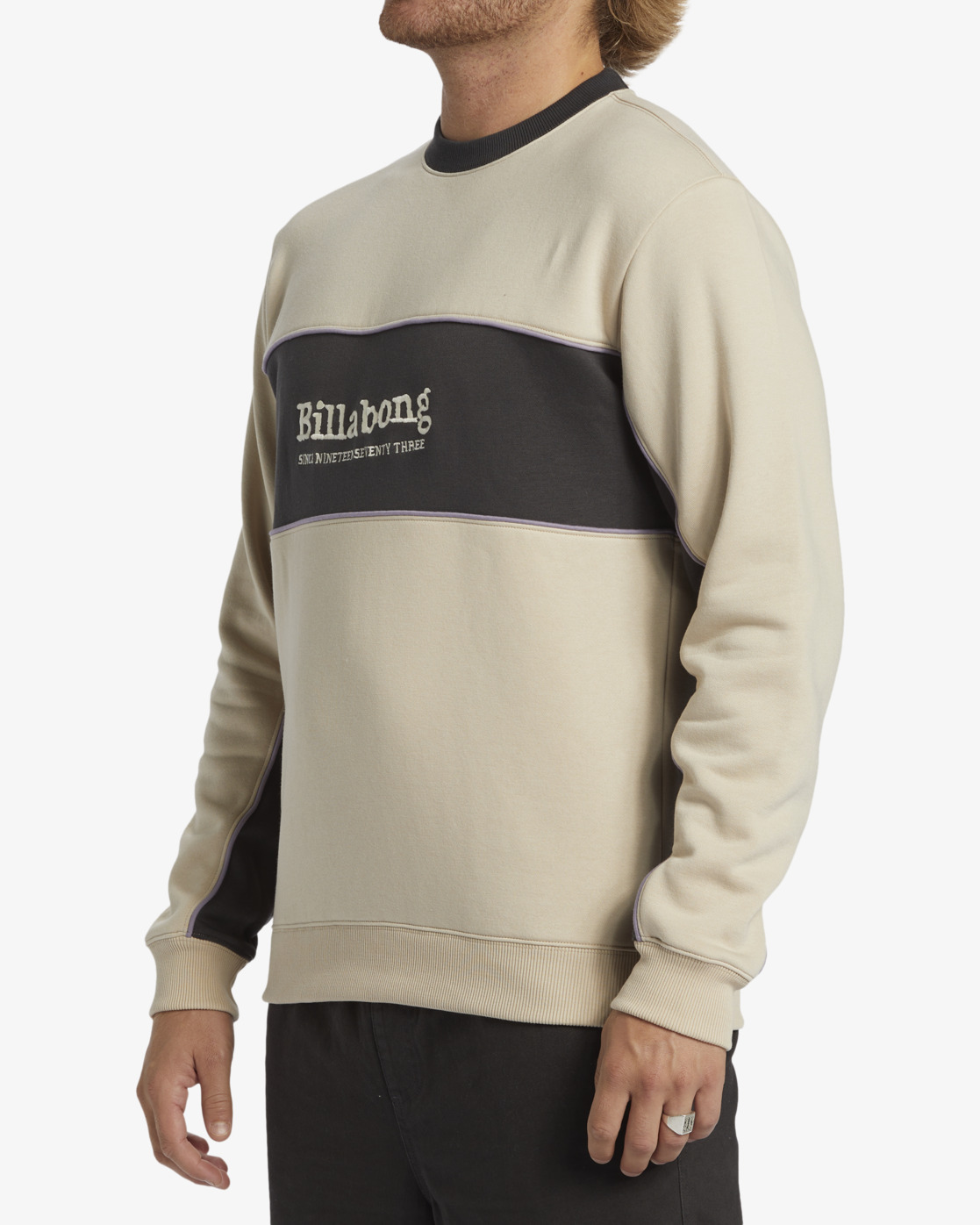Billabong Project Pullover für Männer - Chino/Creme-Braun - SALE