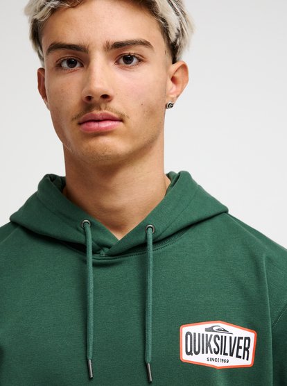 Quiksilver Surf Garage Hoodie für Herren in Grün