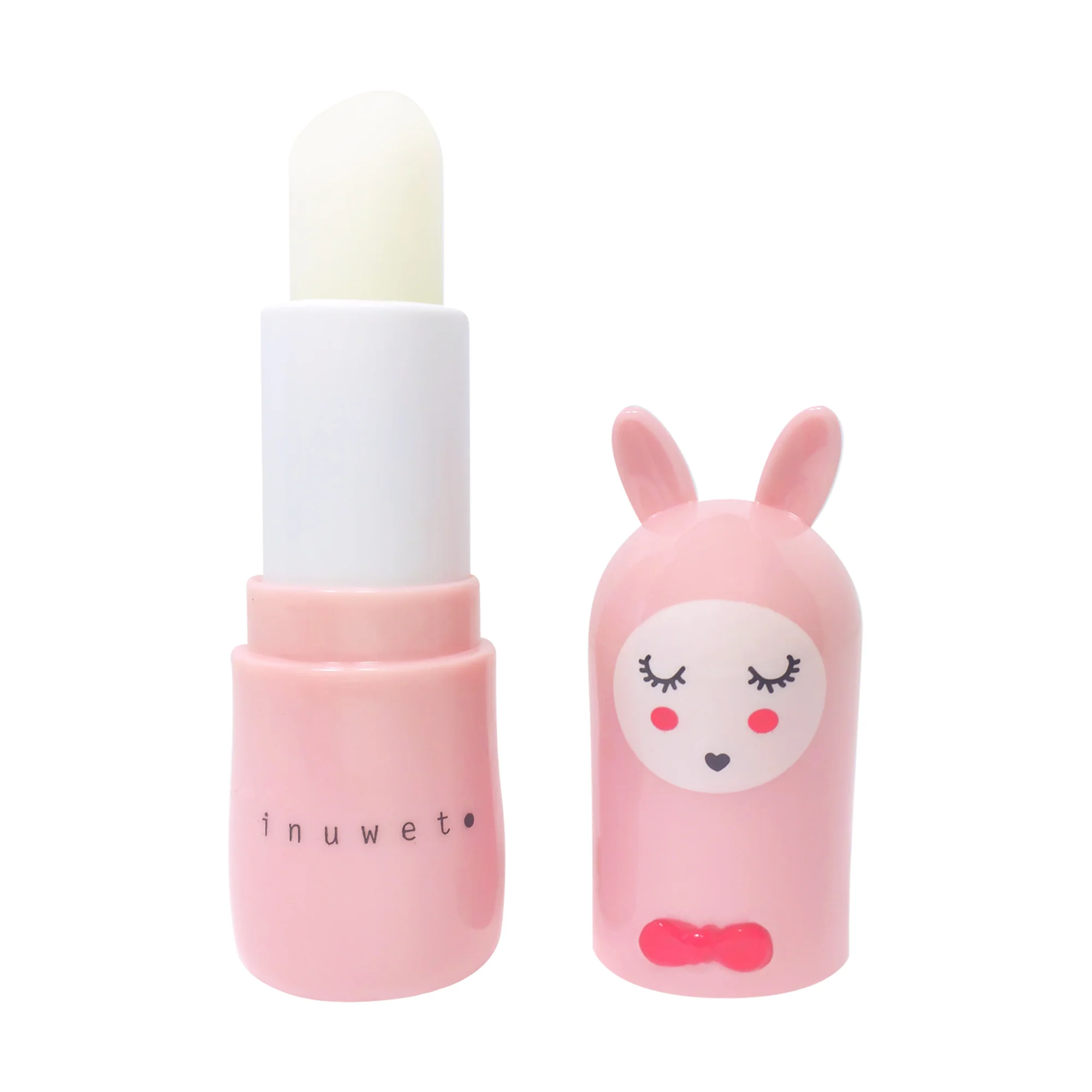 Inuwet Duo Geschenk Set - Lipbalm & Nagellack - Hellrosa Erdbeere