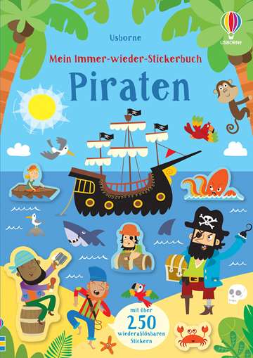 Piraten Usborne Mein Immer - wieder - Stickerbuch Piraten