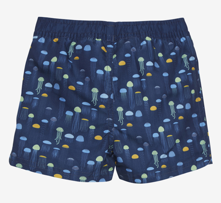 Color Kids Schwimmwindel Badehose in Navy - Bunte Quallen