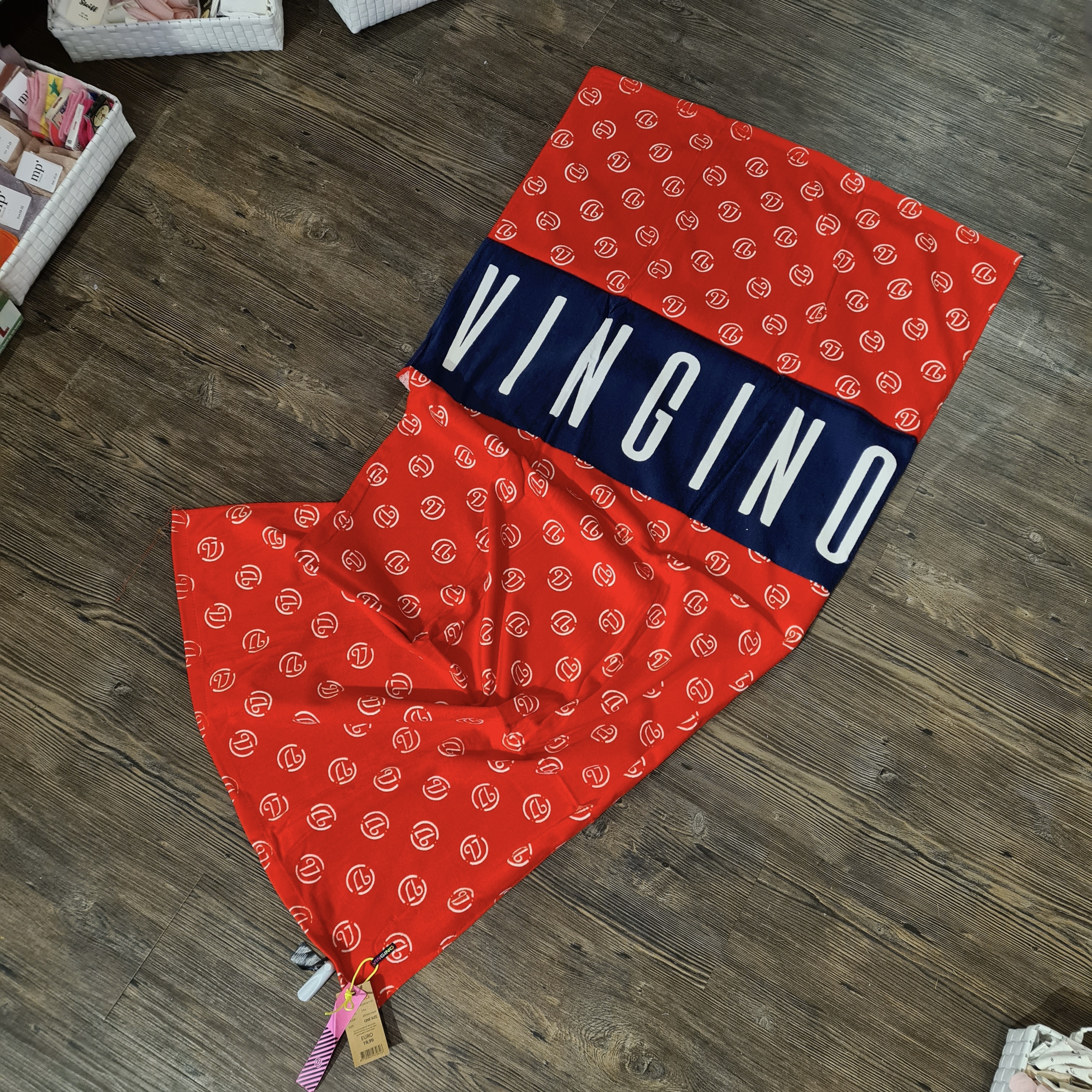 Vingino Handtuch/Badetuch ULLA - red lollipop - SALE