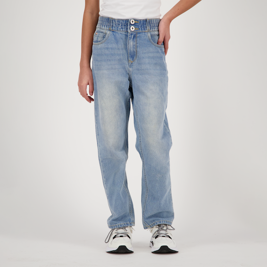 AW23KGD42104_Chiara-Waistband_Old-Vintage_MODEL1 Vingino Jeans Chiara Waistband in Old Vintage
