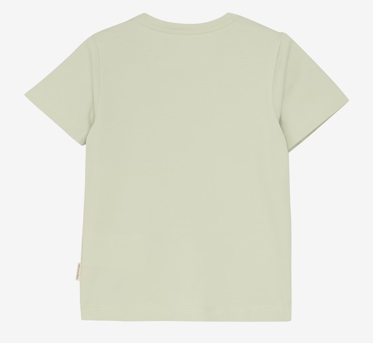 Minymo Kurzarm T-Shirt in Grün - Dinosaurier - SALE