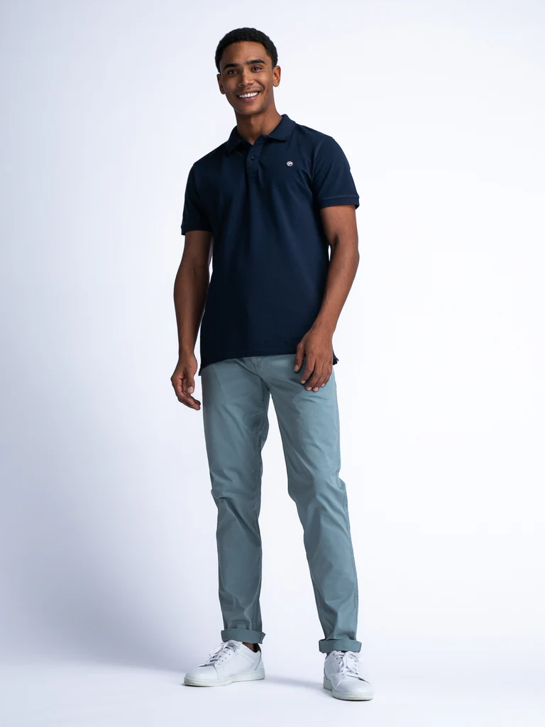 Petrol Industries Chino Hose Kailua in Smoke Blue - Rauchblau 