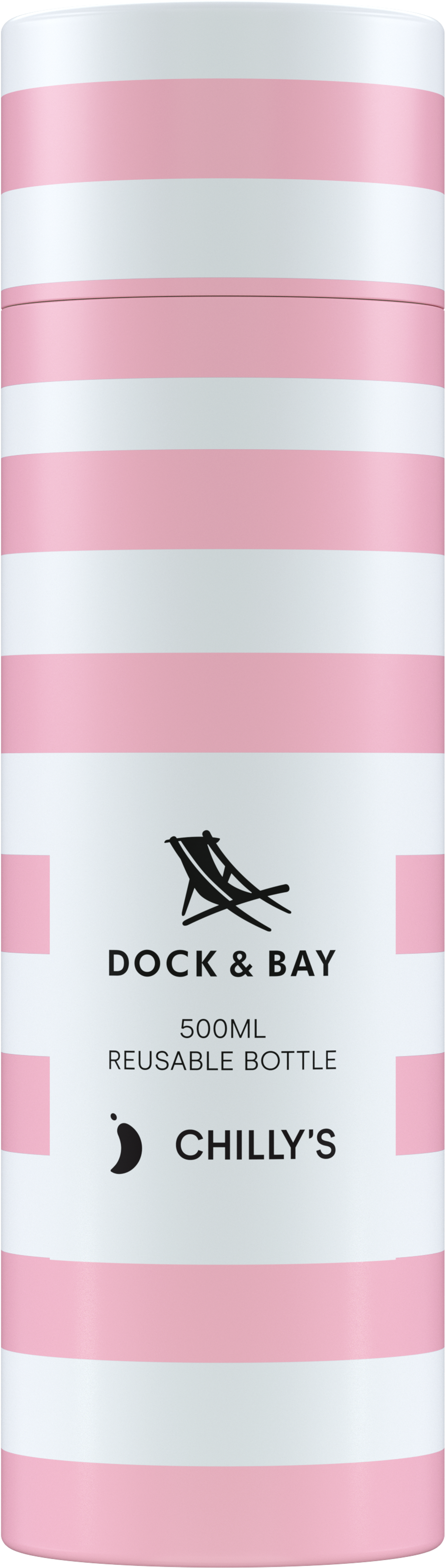 Chilly's Flasche Dock & Bay - Malibu Pink 500 ml