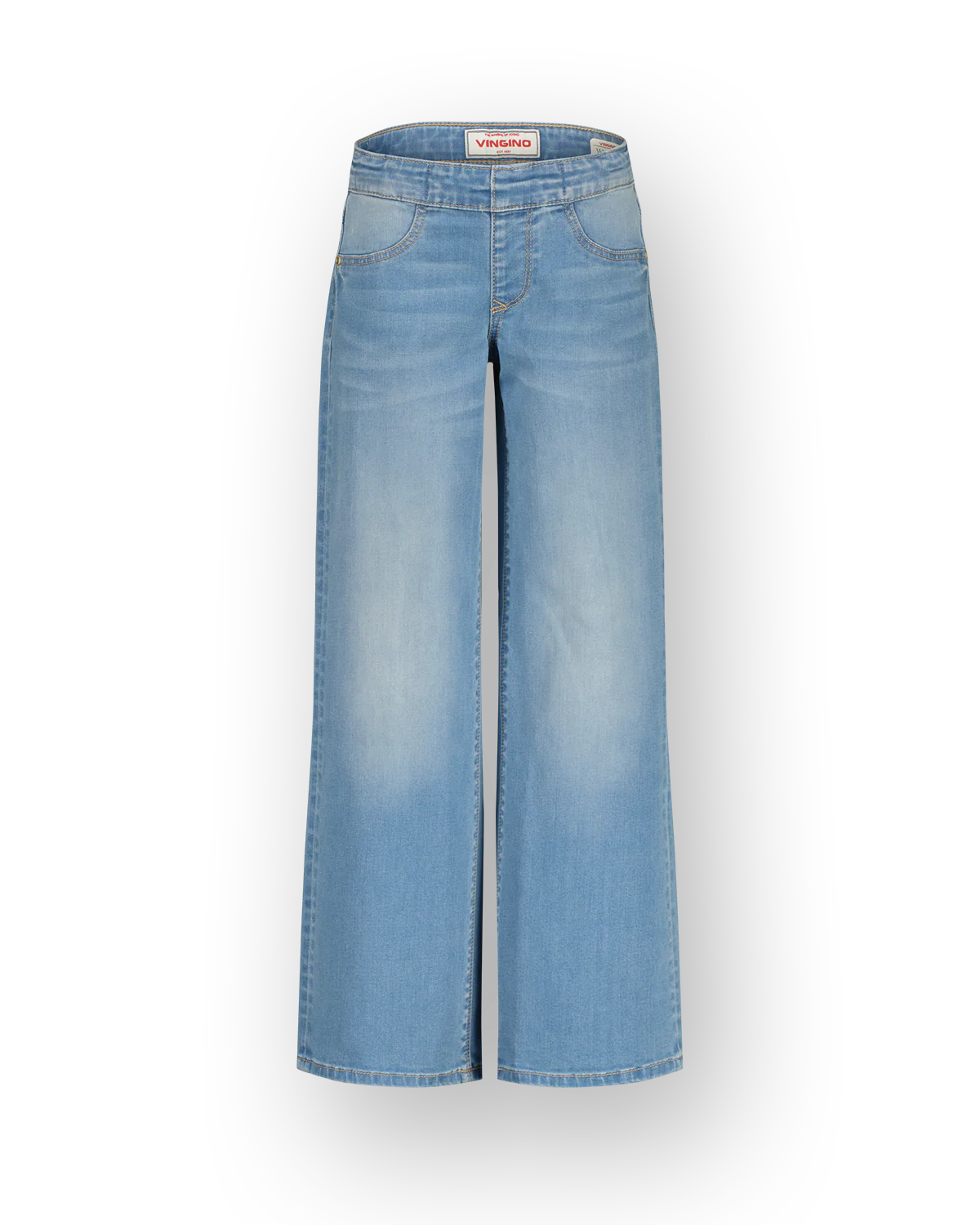 Vingino Mädchen Wideleg Jeans Bellini - Old Vintage in Blau Vingino Mädchen Wideleg Jeans Bellini - Old Vintage in Blau
