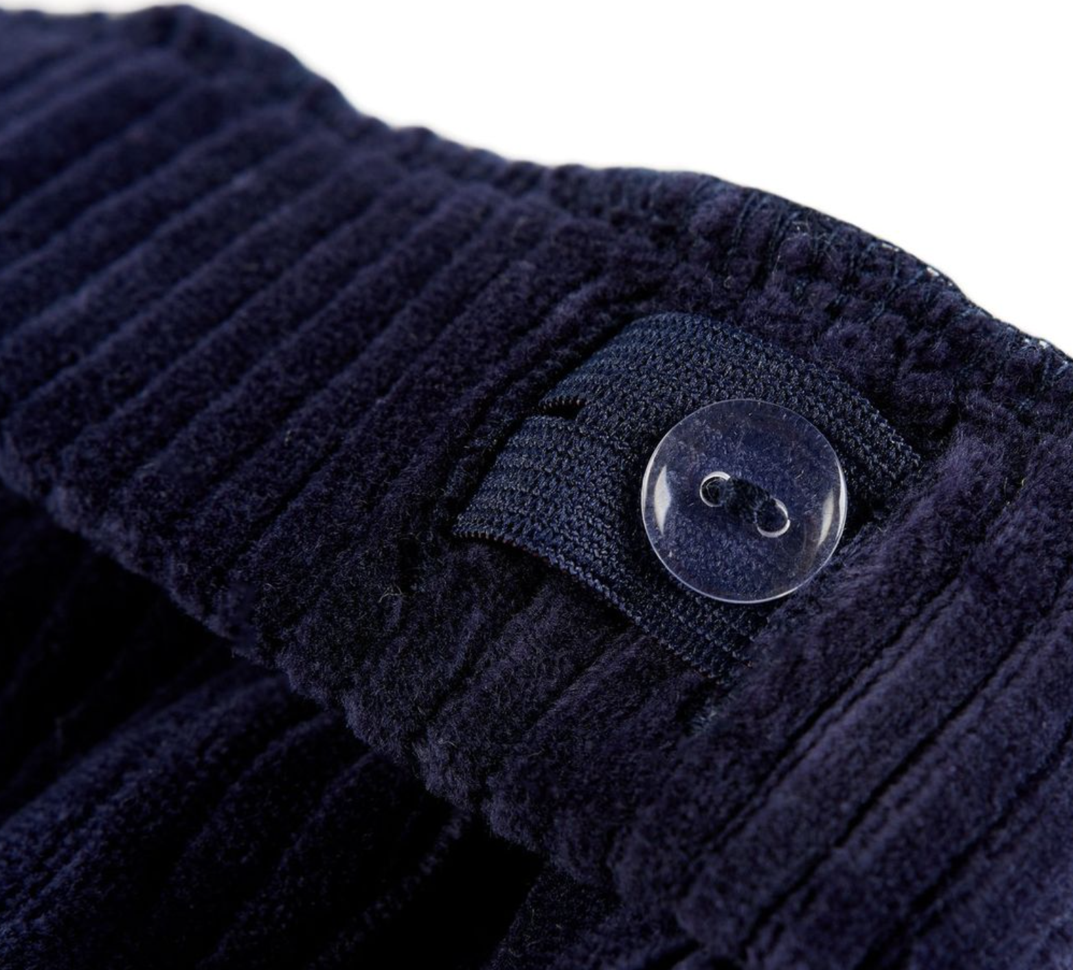 Someone VEERLE Samt Kord Hose Flare - Navy Someone VEERLE Samt Kord Hose Flare - Navy