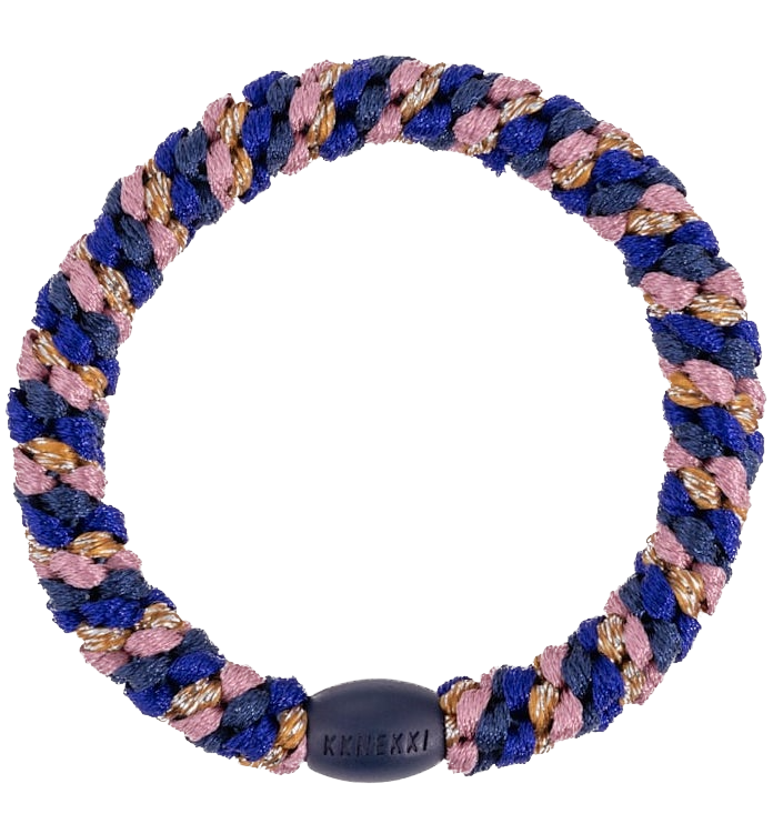 Kknekki Haargummi/Armband - KKNEKKI Mix Purple Pink Glitter - 1 Stück 