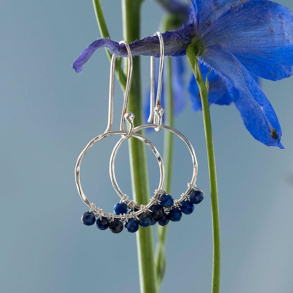 A Beautiful Story Compassion Lapislazuli Versilberte Ohrringe A Beautiful Story Compassion Lapislazuli Versilberte Ohrringe