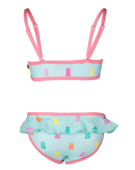 Someone Bikini Dobber in Light Aqua mit Gummibärchen