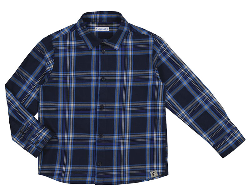Mayoral Boys Hemd Blau Kariert - SALE Mayoral Boys Hemd Blau Kariert - SALE