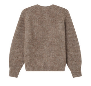 Grace & Mila Saluda Cardigan Strickjacke in Beige Taupe Grace & Mila Saluda Cardigan Strickjacke in Beige Taupe