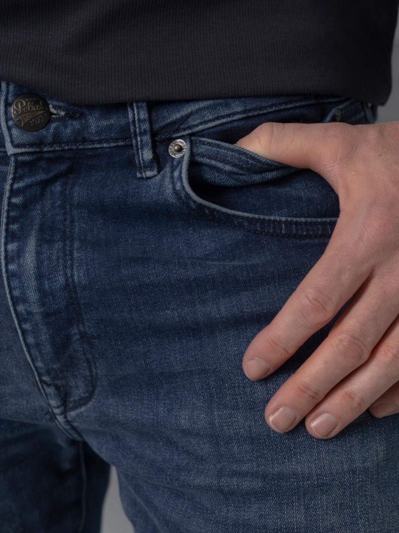 seaham_5804_l36_seaham_5804_05 Petrol Industries Seaham Slim Fit Stretch Jeans in Blue Denim