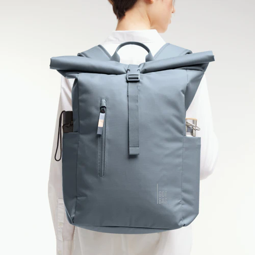 GOT BAG ROLLTOP EASY MARLIN - Rolltop Rucksack in Marlin Grau Blau