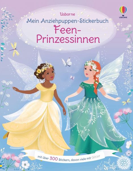 Usborne Mein Anziehpuppen Stickerbuch - Fee - Prinzessinnen