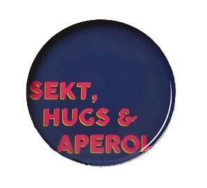 GIFTcompany Glasteller Rund XS - Sekt, Hugs & Aperol GIFTcompany Glasteller Rund XS - Sekt, Hugs & Aperol