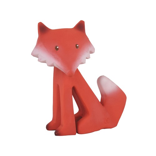 Tikiri Natur Kautschuk Fuchs Quietschfigur im Geschenkschachtel