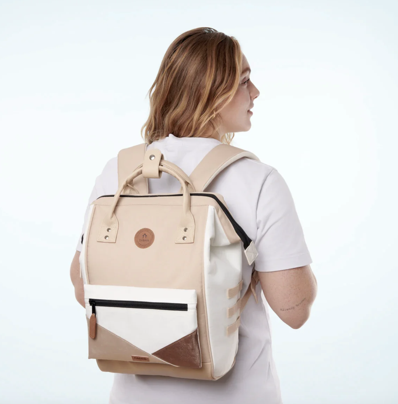 Cabaia ADVENTURER Rucksack Medium Arcachon - Beige
