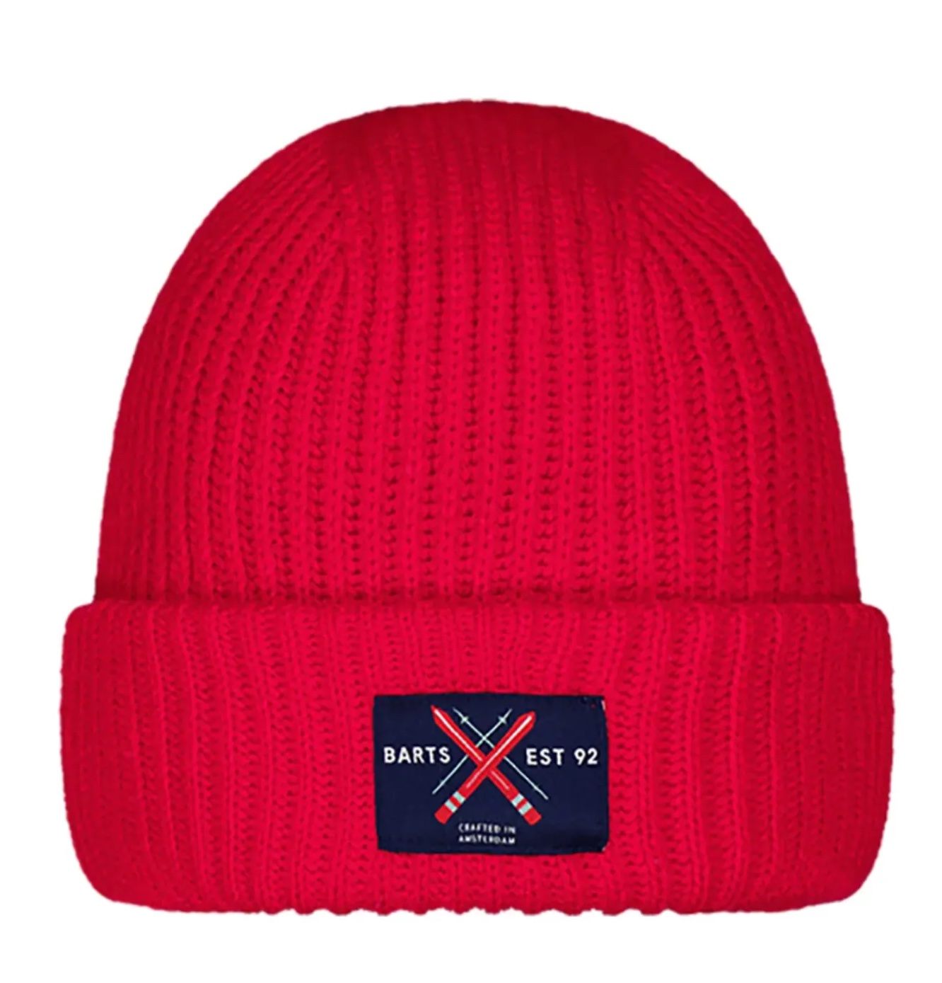 Barts Luuke Unisex Beanie Mütze in Rot