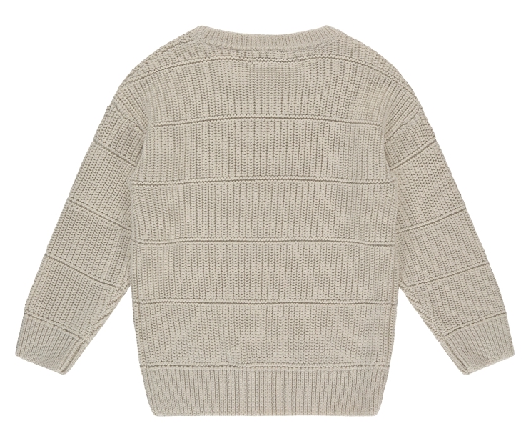 Babyface Stains & Stories Strick Pullover mit Struktur in Ivory Elfenbein Creme