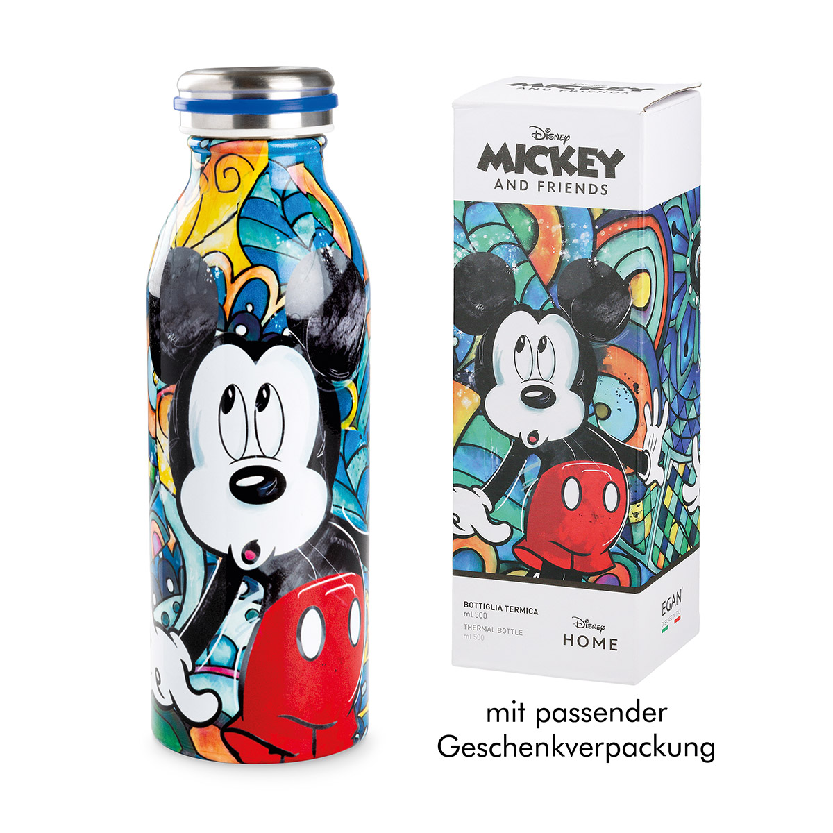 Mickey Mouse Thermos Flasche - 500 ml Mickey Mouse Thermos Flasche - 500 ml