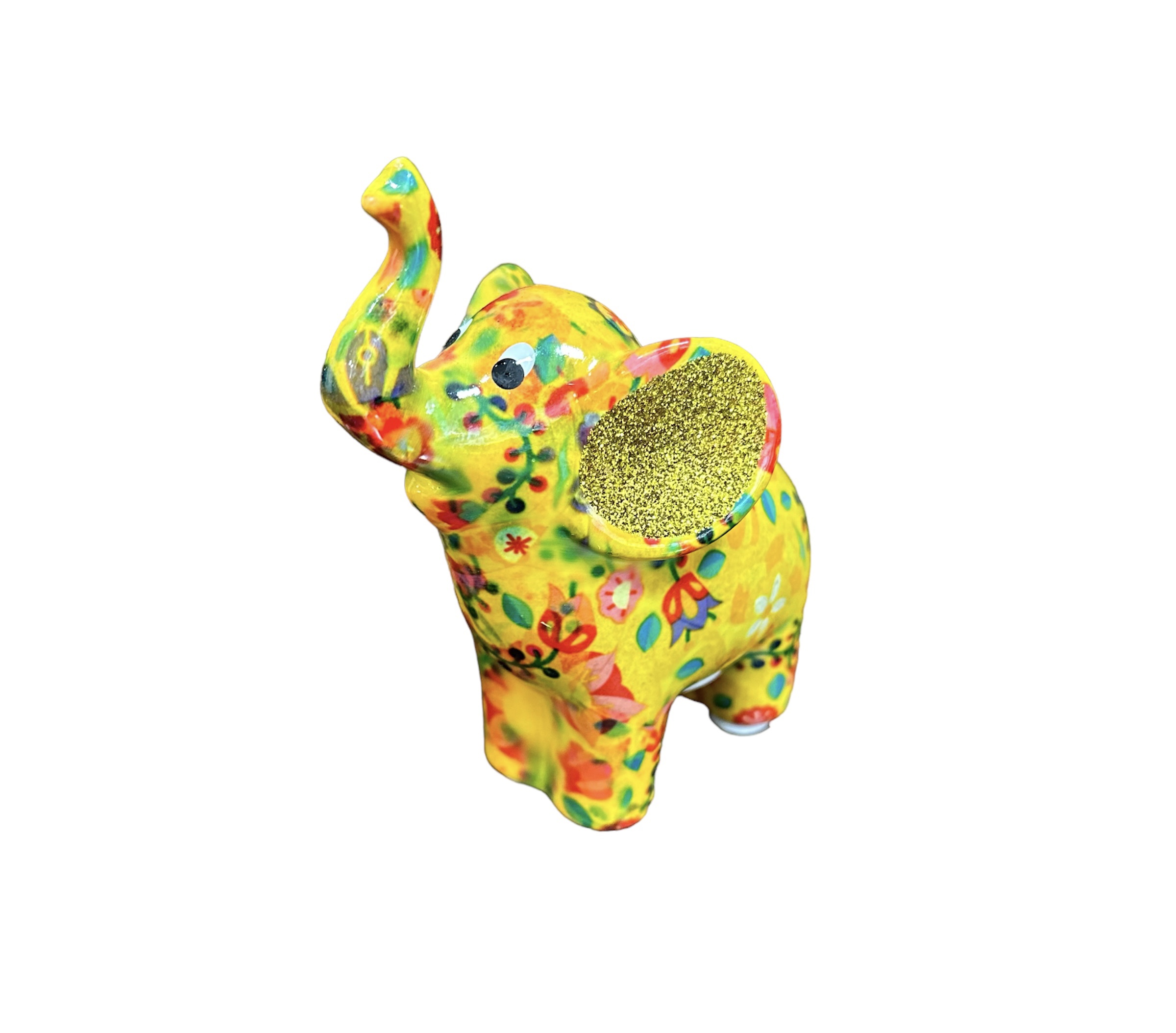 20230722_113615 Pomme pidou Spardose Keramik - Elefant Darcy in Gelb