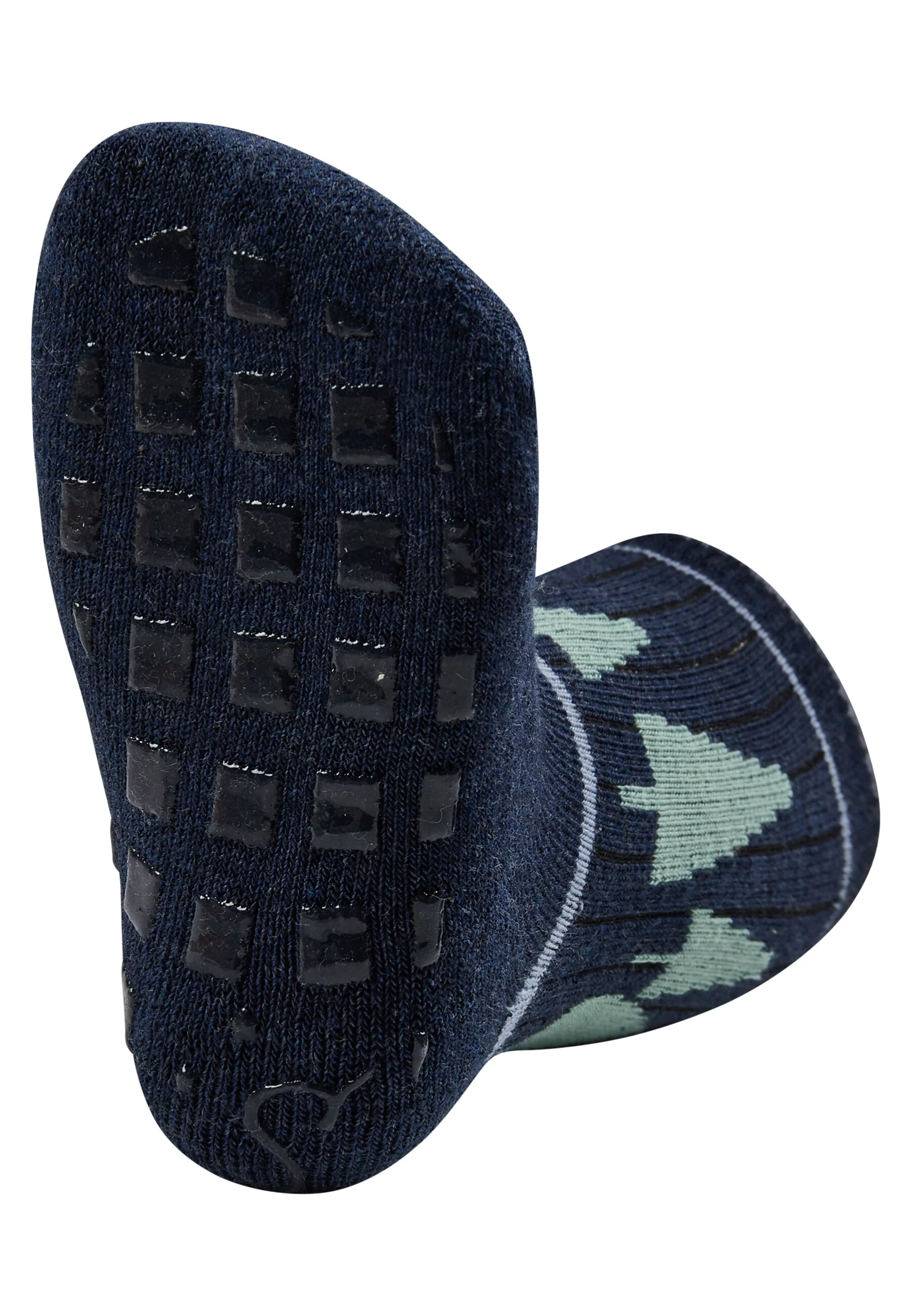 Sterntaler ABS-Socken Stoppersocken Doppelpack Waldtiere & Bäume in Blau