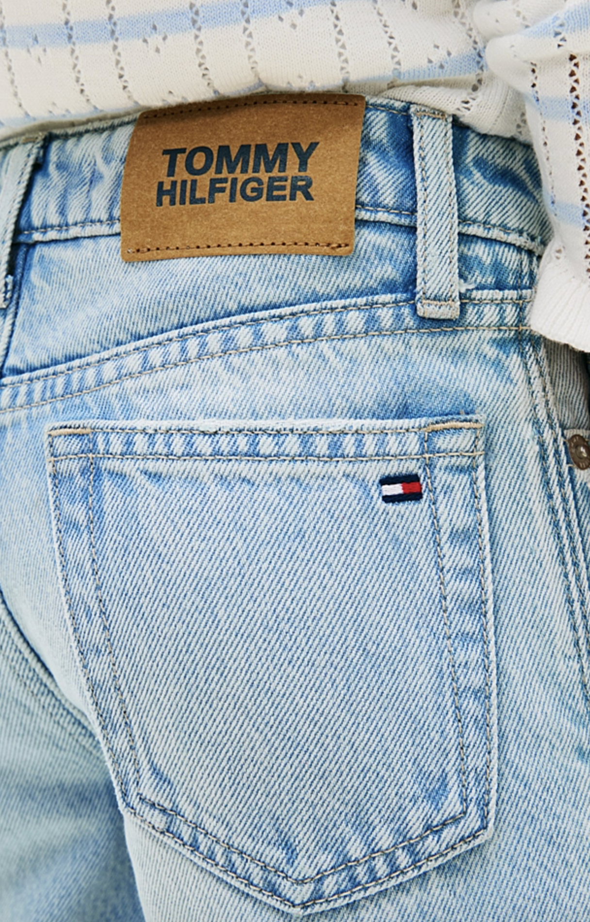 Tommy Hilfiger Mädchen Jeans in Flare Light Blue Tommy Hilfiger Mädchen Jeans in Flare Light Blue